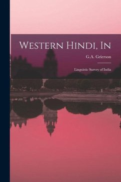 Western Hindi, In: Linguistic Survey of India