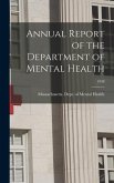 Annual Report of the Department of Mental Health; 1938