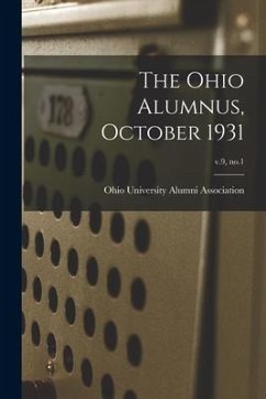 The Ohio Alumnus, October 1931; v.9, no.1