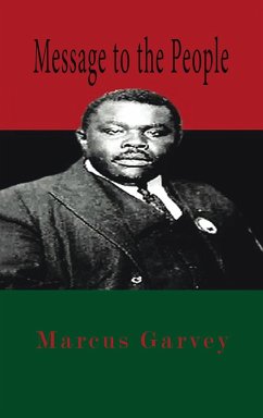 Message To The People Hardcover - Garvey, Marcus