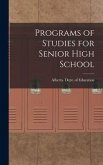 Programs of Studies for Senior High School