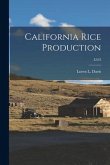 California Rice Production; E163