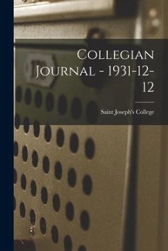 Collegian Journal - 1931-12-12