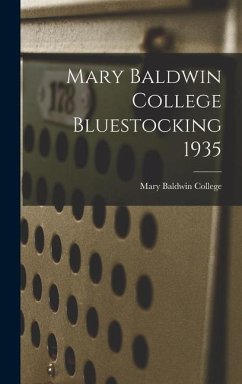 Mary Baldwin College Bluestocking 1935