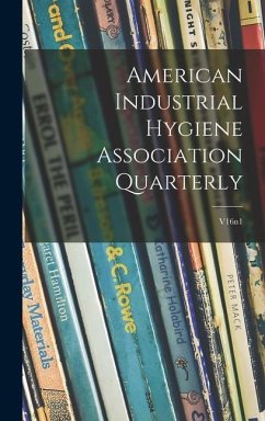 American Industrial Hygiene Association Quarterly; v16n1 - Anonymous