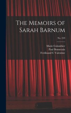 The Memoirs of Sarah Barnum; no. 259 - Colombier, Marie; Valentine, Ferdinand C.