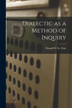 Dialectic as a Method of Inquiry