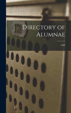 Directory of Alumnae; 1960 - Anonymous