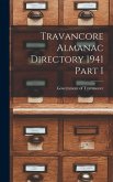 Travancore Almanac Directory 1941 Part I