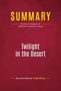 Summary: Twilight in the Desert - Businessnews Publishing