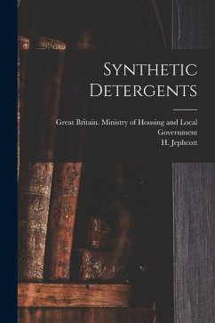 Synthetic Detergents - Jephcott, H.