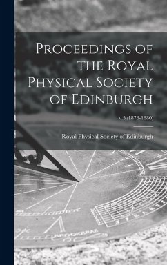 Cover Proceedings of the Royal Physical Society of Edinburgh; v.5 (1878-1880)