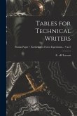 Tables for Technical Writers; no.3
