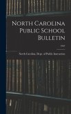 North Carolina Public School Bulletin; 1967