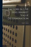 Factors in Live Hog Market Value Determination