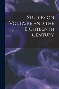 Studies on Voltaire and the Eighteenth Century; 23 - Anonymous