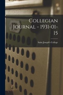 Collegian Journal - 1931-01-15