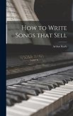 How to Write Songs That Sell