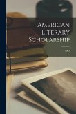 American Literary Scholarship; 1963