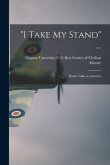 &quote;I Take My Stand&quote; ...: Radio Talks on America