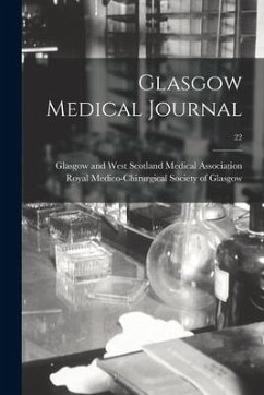 Cover Glasgow Medical Journal; 22