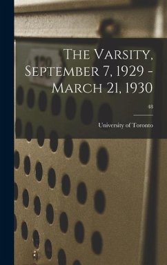 The Varsity, September 7, 1929 - March 21, 1930; 48