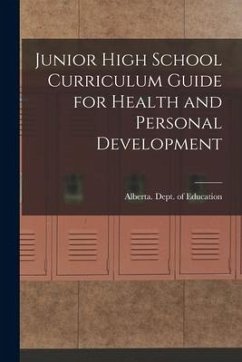 Junior High School Curriculum Guide for Health and Personal Development