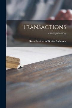 Transactions; v.19-20(1868-1870)