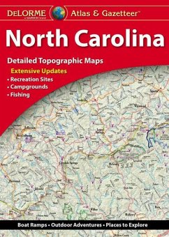 Delorme Atlas & Gazetteer: North Carolina - Rand Mcnally