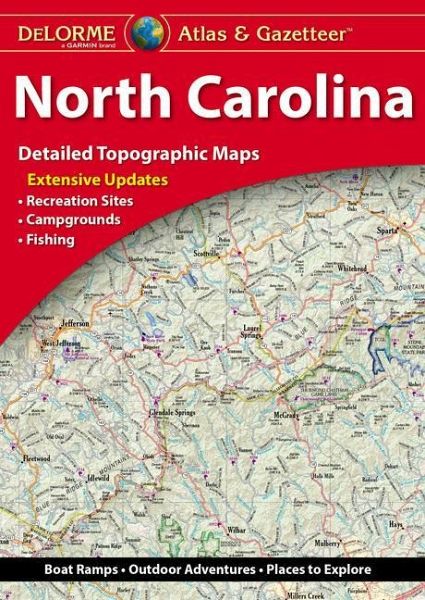 Delorme Atlas & Gazetteer North Carolina Delorme Atlas & Gazetteer North Carolina