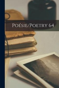 Poésie/Poetry 64 - Anonymous