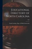 Educational Directory of North Carolina; 1939