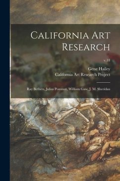 California Art Research: Ray Bethers, Julius Pommer, William Gaw, J. M. Sheridan; v.18 - Hailey, Gene