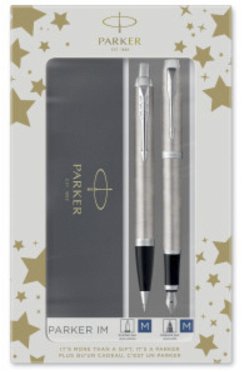 Cover Parker IM Brushed Metal C.C. DuoSet inkl. Geschenkbox