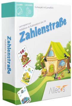 Cover Zahlenstraße - Lernspiel Addition und Subtraktion bis 50 (Kinderspiel)