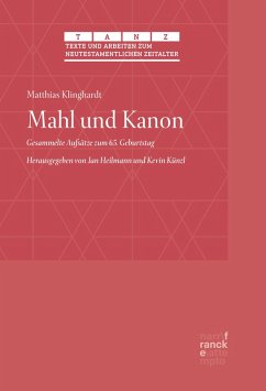 Mahl und Kanon (eBook, PDF) - Klinghardt, Matthias
