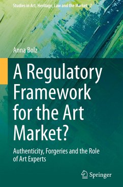 A Regulatory Framework for the Art Market? - Bolz, Anna