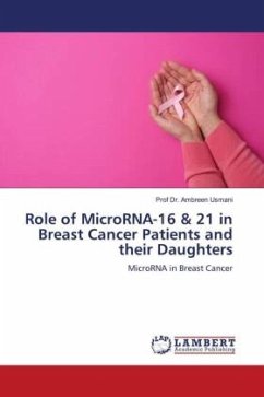 Role of MicroRNA-16 & 21 in Breast Cancer Patients and their Daughters