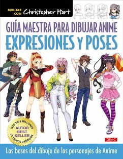 Cover Guía maestra para dibjar anime. Expresiones y poses