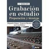 Cover Grabación en estudio. Preparación y técnicas