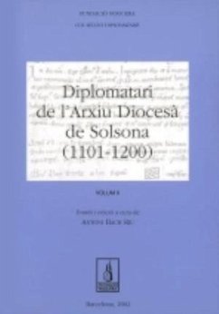 Diplomatari de l'Arxiu Diocesa de Solsona (1101-1200) - Bach i Riu, Antoni