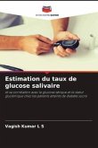 Estimation du taux de glucose salivaire