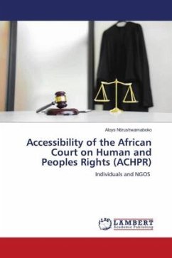 Accessibility of the African Court on Human and Peoples Rights (ACHPR) - Ntirushwamaboko, Aloys