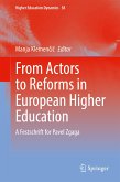 From Actors to Reforms in European Higher Education (eBook, PDF)