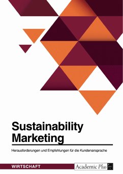 Sustainability Marketing. Herausforderungen und Empfehlungen für die Kundenansprache (eBook, PDF)