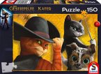 Schmidt 56443 - Der gestiefelte Kater und seine Freunde, Kinderpuzzle, 150 Teile