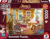 Schmidt 59975 - June's Journey, Salon des Orchideenanwesens, Secret Puzzle, 1000 Teile Schmidt 59975 - June's Journey, Salon des Orchideenanwesens, Secret Puzzle, 1000 Teile