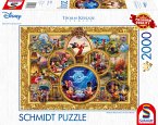Schmidt 57371 - Thomas Kinkade, Disney, Mickey & Minnie, Puzzle, 2000 Teile