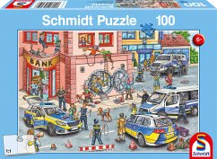 Schmidt 56450 - Polizeieinsatz, Kinderpuzzle, 100 Teile