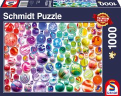 Schmidt 57381 - Regenbogen-Murmeln, Puzzle, 1000 Teile